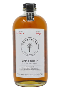 Sweetbark Maple Syrup - Golden 16oz - Sweetbark Maple Syrup Co. 