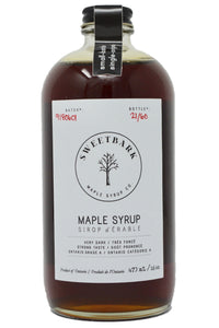 Sweetbark Maple Syrup - Very Dark 16oz - Sweetbark Maple Syrup Co. 