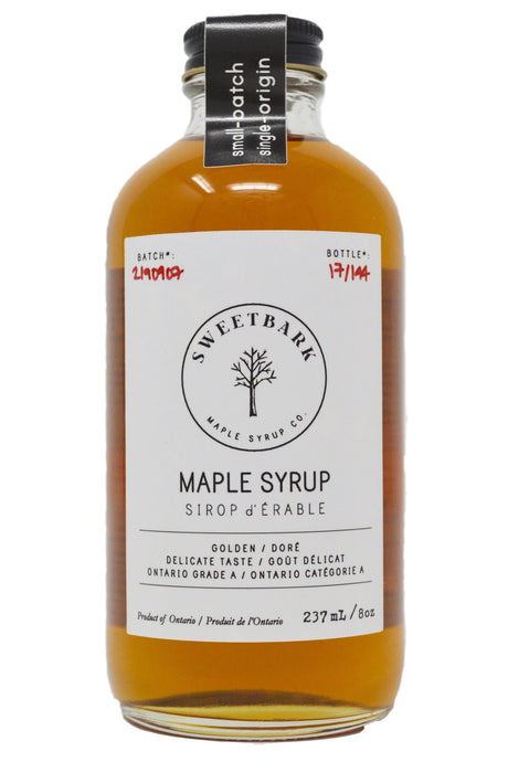 Sweetbark Maple Syrup - Golden 8oz - Sweetbark Maple Syrup Co. 